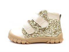 Angulus shoes butter/champ glitter with velcro